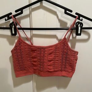 full tilt bandeau, rust color, women’s M